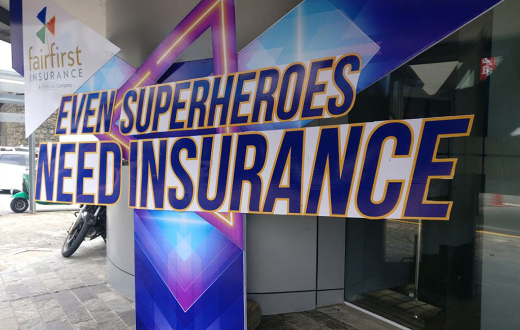 FairFirst Insurance Promotional Design – Avengers Movie Premiere