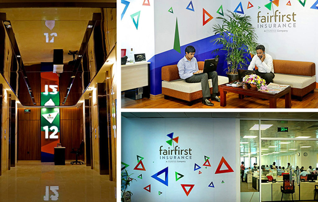 FairFirst Insurance Head-office Interior branding