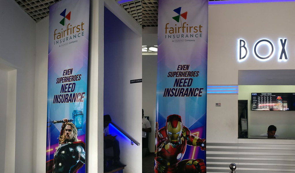 Promotional banner designs for Fairfirst Insurance