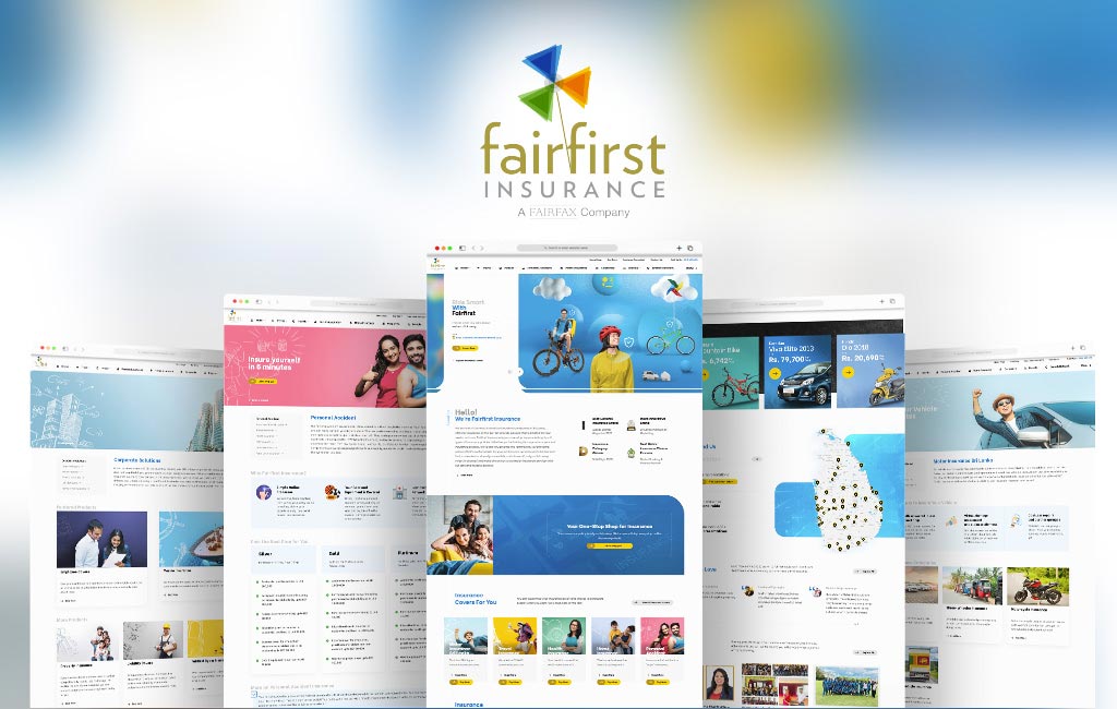 Fairfirst Insurance Corporate Website & Online Insurance Portal