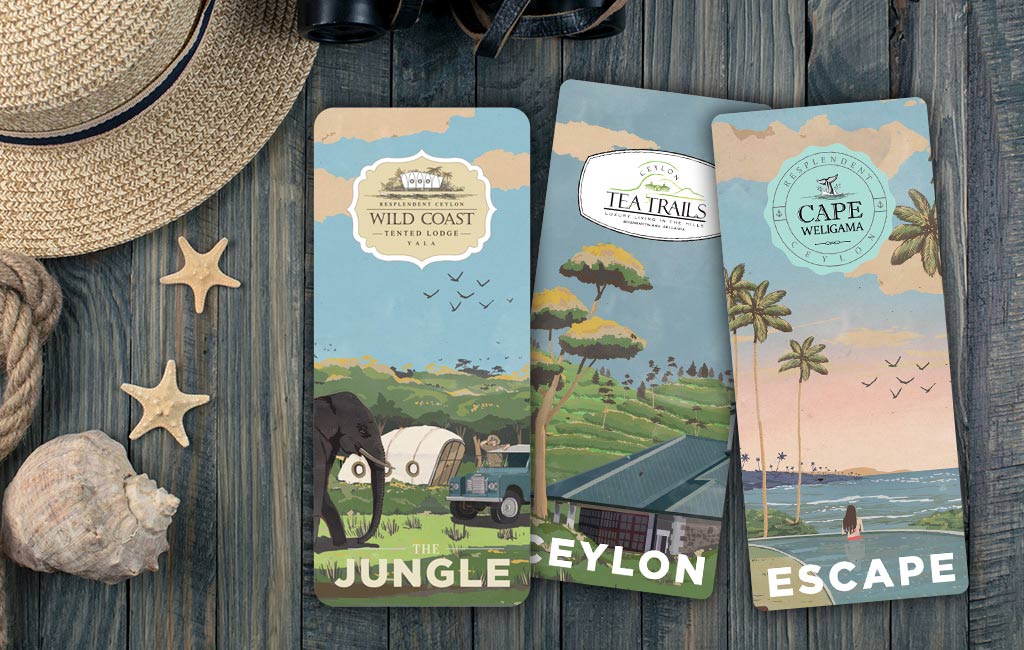 Resplendent Ceylon Custom Luggage Tags Design