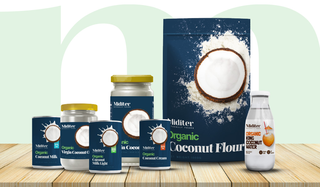 Miditer Organic Coconut Products